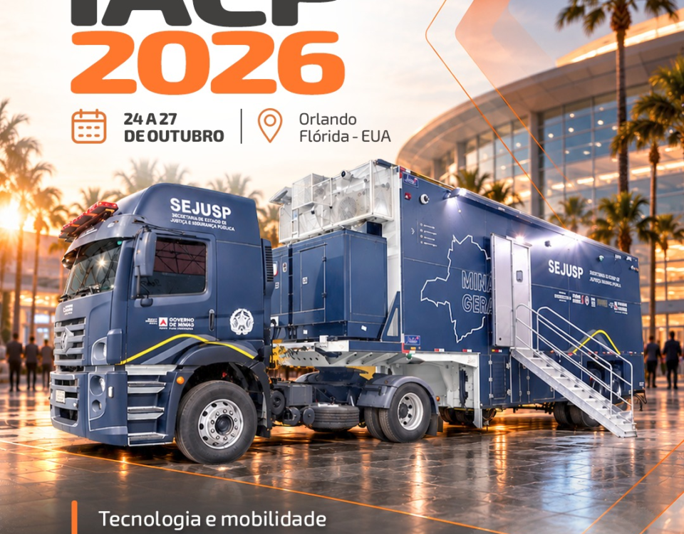 Mobile na IACP 2026, 24 a 27 de outubro em Orlando, com unidade móvel para segurança pública